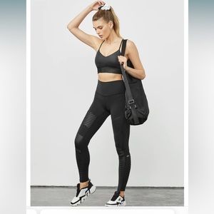 💪ALO High Waist Moto Legging. Still online at aloyoga.com